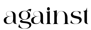 against Font Image