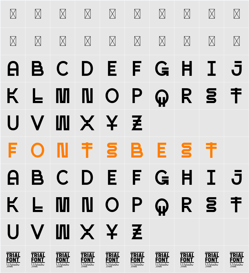 Essential Equations Demo Character Map