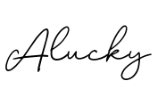 Alucky Font Image