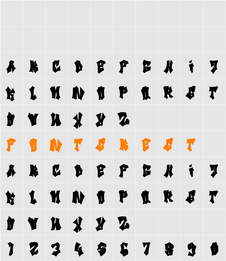 "Bat Liar" Character Map