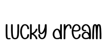 Lucky Dream Font Image