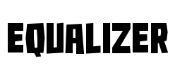 EQUALIZER Font Image
