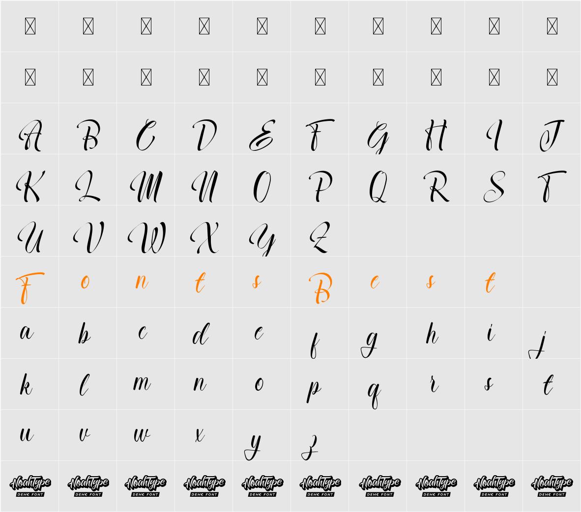 Royale Smith Demo Character Map