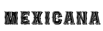 Mexicana Font Image