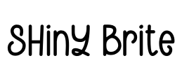 Shiny Brite Font Image