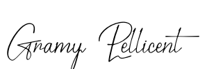 Gramy Pellicent Font Image