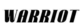 Warriot Font Image