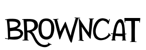 Browncat Font Image