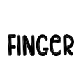 Finger Font Image