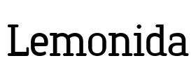 Lemonida Font Image