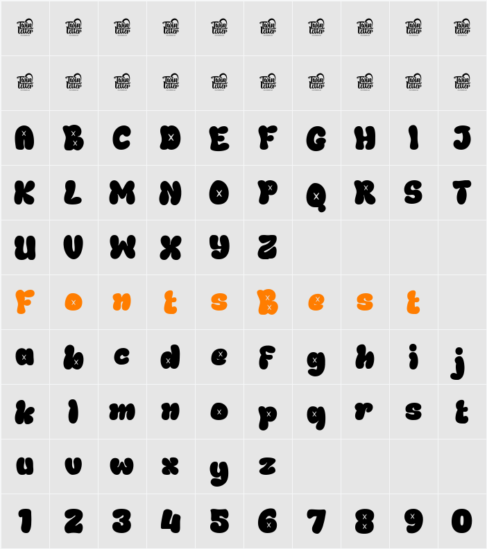 XERULAH Trial Character Map
