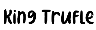 King Trufle Font Image