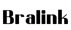 Bralink Font Image