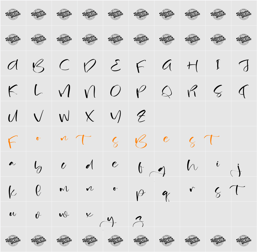 Bistania Mayneli DEMO VERSION Character Map