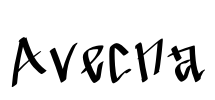 Avecna Font Image
