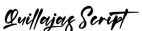 Quillajas Script Font Image