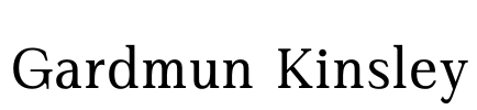 Gardmun Kinsley Font Image
