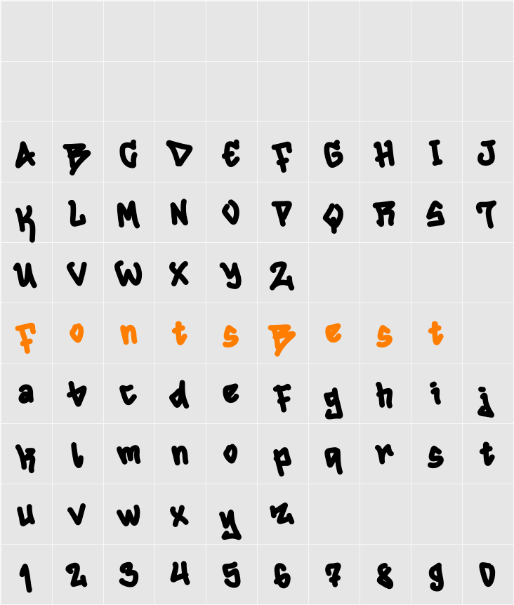 Austin Christmas Demo Character Map