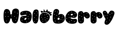 Haloberry Font Image