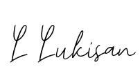 L Lukisan Font Image