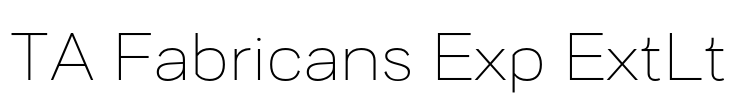 TA Fabricans Exp ExtLt