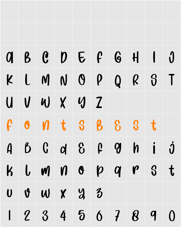 Easy Messy Character Map