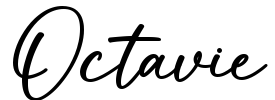 Octavie Font Image