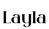Layla Font Image