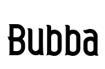 Bubba Font Image