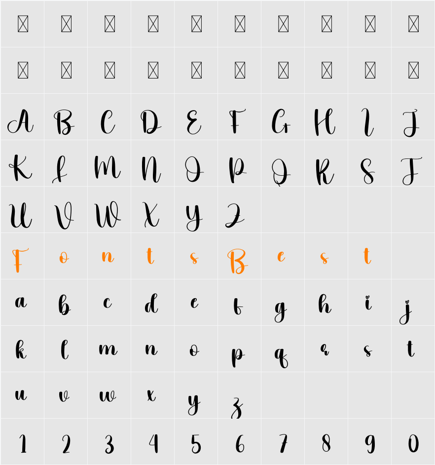 Chubby Character Map