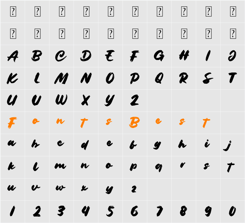 Secret Director Character Map