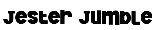 Jester Jumble Font Image