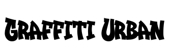 Graffiti Urban Font Image