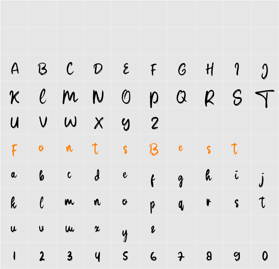 Adventures Character Map