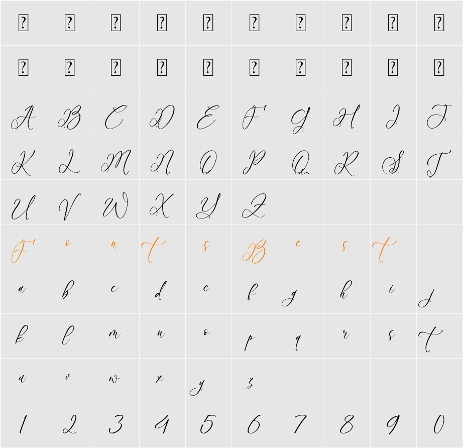 Boutiquen Serahpine Character Map