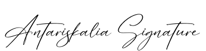 Antariskalia Signature