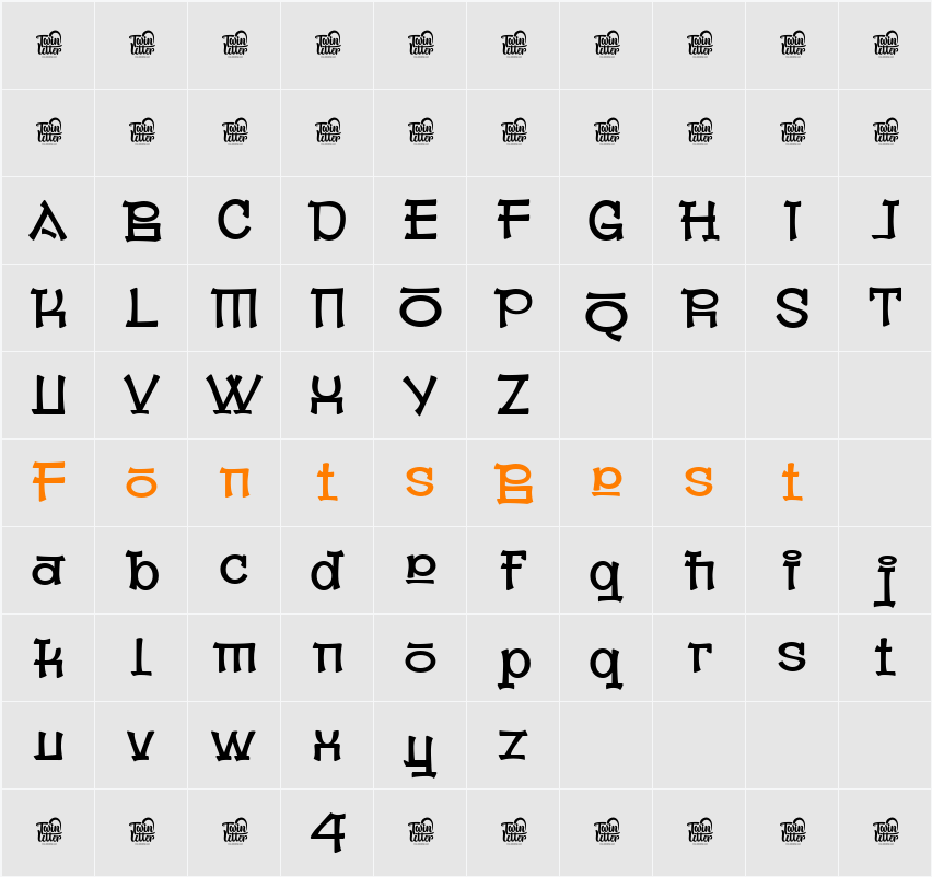 Jonyock Trial Character Map