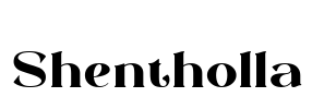 Shentholla Font Image
