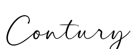 Contury Font Image