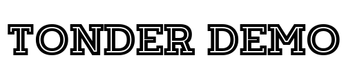 Tonder Demo Font Image