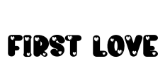 First Love Font Image