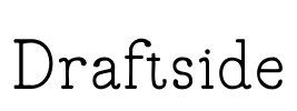Draftside Font Image