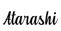 Atarashi Font Image