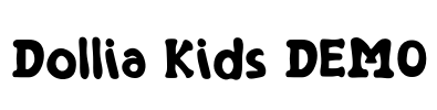 Dollia Kids DEMO Font Image