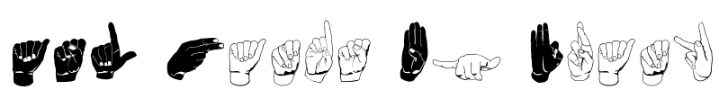 ASL Hands By Frank Font Image