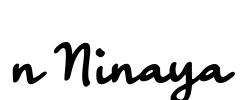 n Ninaya Font Image