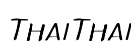 ThaiThai Font Image