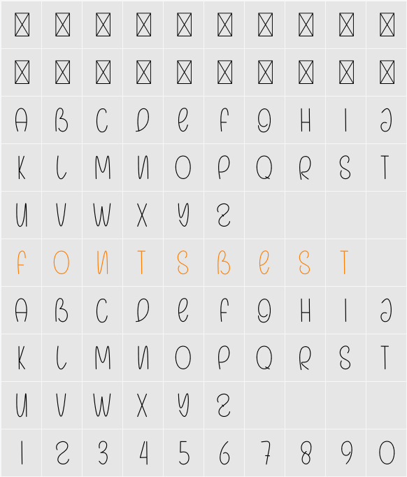 AMAZING Character Map