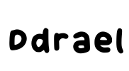 Ddrael Font Image