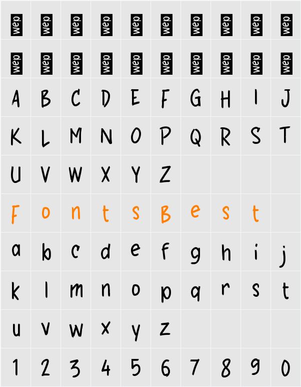 g Gundah Character Map